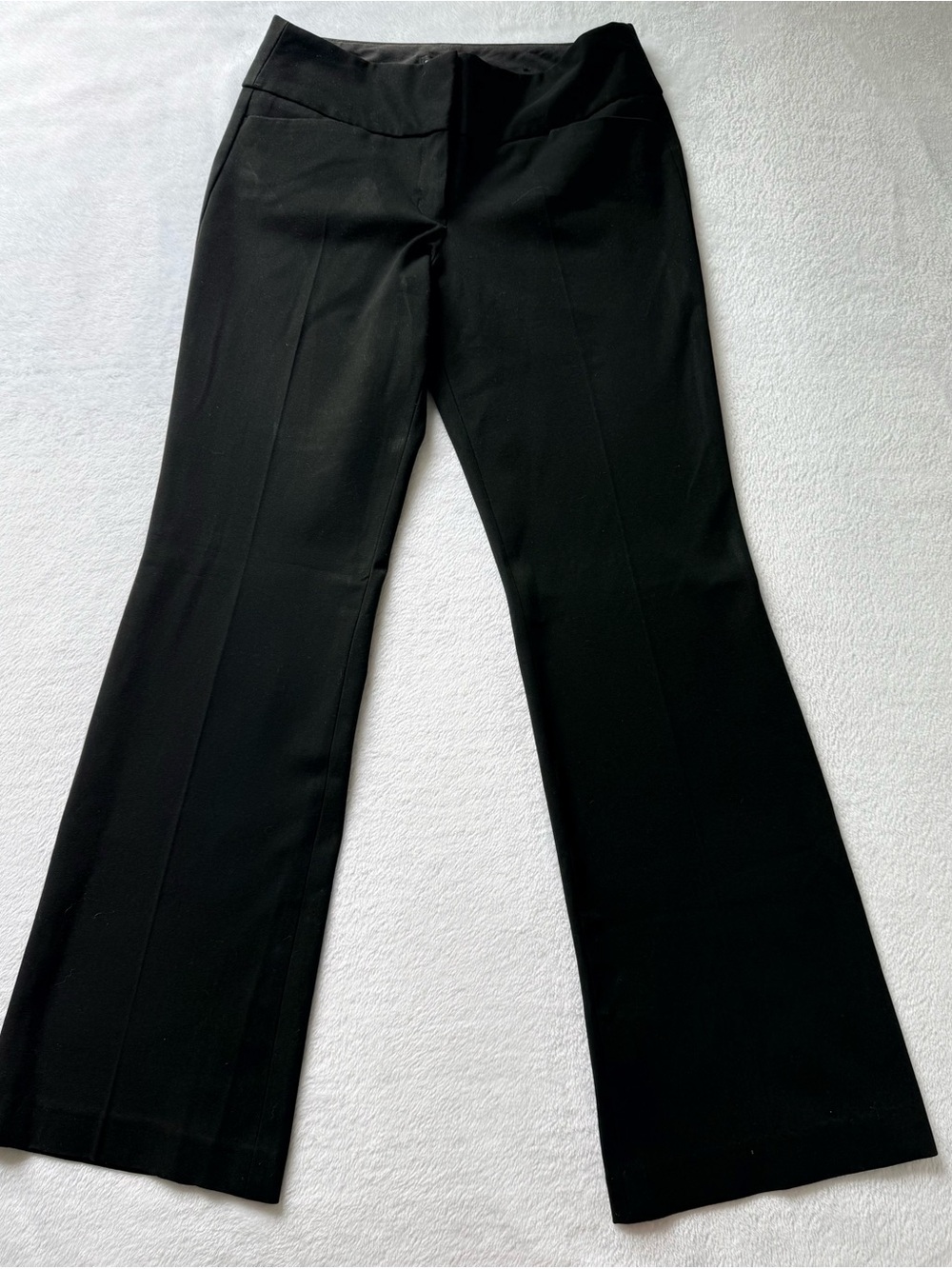Express Design Studio Editor Black Bootcut Dress Pants for Women